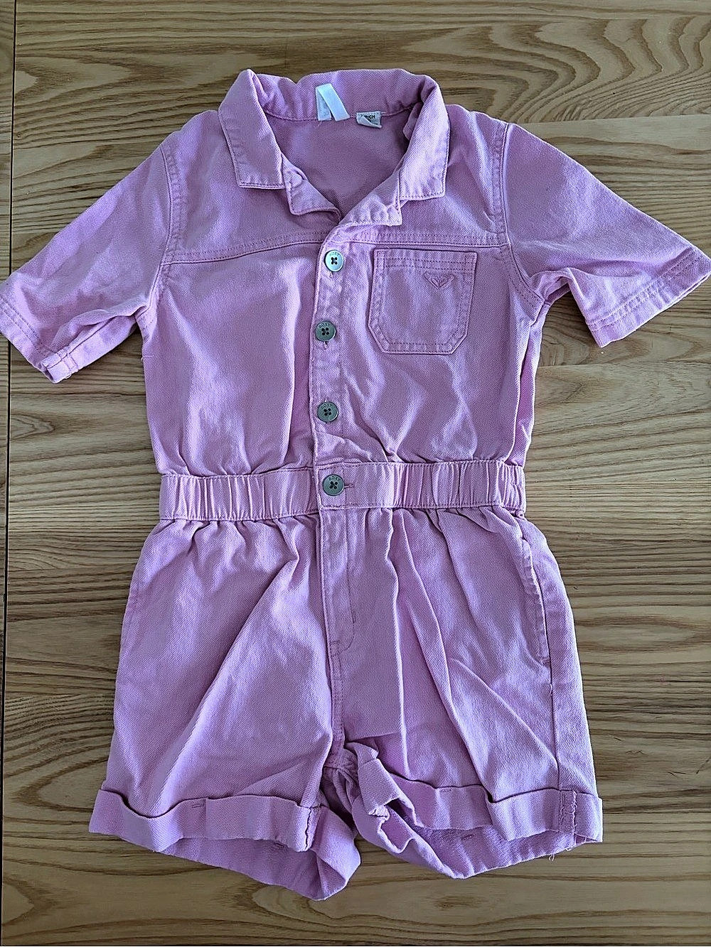 Roxy Girls Pink Romper Size 4